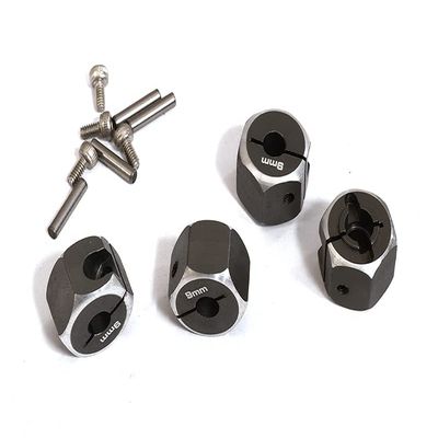 12mm Hex Wheel (4) Hub 9mm Thick for 1/10 Axial, Tamiya, Drift & TC