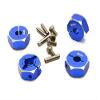 12mm Hex Wheel (4) Hub 6mm Thick for 1/10 Axial, Tamiya, Drift & TC view 1