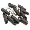 Integy M4 Size Straight 27mm Length Ball Ends Type Tie Rod Ends, w/ 3mm Ball Links view 1