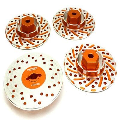 Integy Alloy 44mm Brake Disc 12mm Hex +3 Offset for 1/10 Size RC Drift