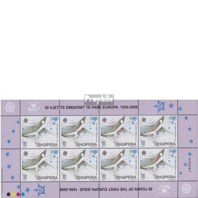 Albania 3045Klb-3046Klb Sheetlet (Complete.Issue.) unmounted Mint/Never hinged ** MNH 2005 50Jahre Europe Trade (Stamps for Collectors)