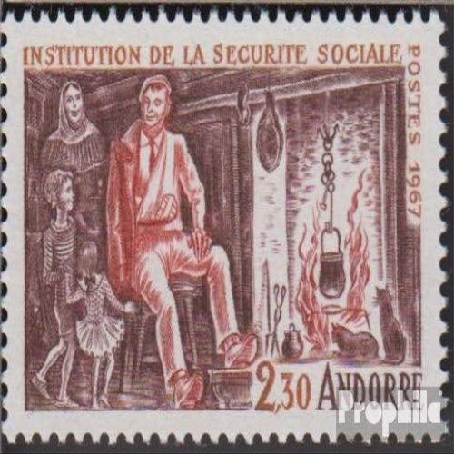 Andorra - French Post 203 (Complete.Issue.) 1967 Social (Stamps for Collectors)