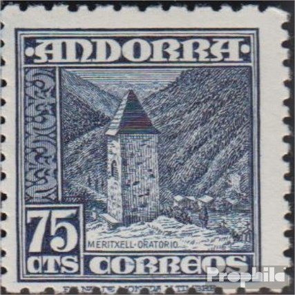 Andorra - Spanish Post 47 unmounted Mint/Never hinged ** MNH 1948 Symbols (Stamps for Collectors)