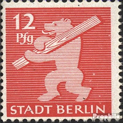 Soviet Zone (All.cast.) 5AA wa X Tested unmounted Mint/Never hinged ** MNH 1945 Berlin bar (Stamps for Collectors)