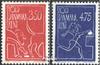 Denmark 1010-1011 (Complete.Issue.) unmounted Mint/Never hinged ** MNH 1991 Current Topics II (Stamps for Collectors) Comics view 1