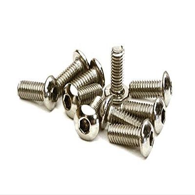 Integy Steel 4 x 10mm Button Head Hex Screw (10) RC Hardware
