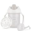 Twistshake Non-Spill Mini Baby Sippy Cup with Soft Spout and Fruit Mixer - 230ml | Leak Proof Baby Weaning Cup | Easy-Grip Toddler Cups | BPA-Free Sippy Cups for Toddlers 1-3 year | white - 1 Count view 1