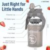 Twistshake Non-Spill Mini Baby Sippy Cup with Soft Spout and Fruit Mixer - 230ml | Leak Proof Baby Weaning Cup | Easy-Grip Toddler Cups | BPA-Free Sippy Cups for Toddlers | Pastel Grey- 1 Count view 4