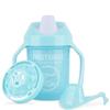 Twistshake Non-Spill Mini Baby Sippy Cup with Soft Spout and Fruit Mixer - 230ml | Leak Proof Baby Weaning Cup | Easy-Grip Toddler Cups | BPA-Free Sippy Cups for Toddlers | Pastel Blue- 1 Count view 1