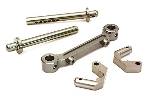 Billet Machined Front Body Mount Bracket w/Posts for Axial 1/10 Yeti Rock Racer