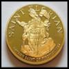 District of Columbia Washington DC Fire Department Firefighter Challenge Art Coin view 2