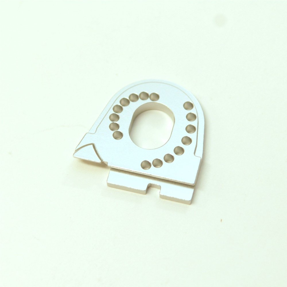 CNC Mach Alum Motor Mount for Traxxas TRX-4 Silver ST8290S