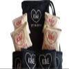 Embroidered Corn hole bags and carrying case view 1