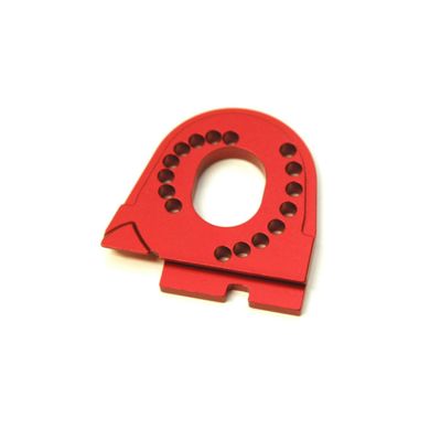 STRC Aluminum Motor Mount, Red: TRX-4, STRT8290R