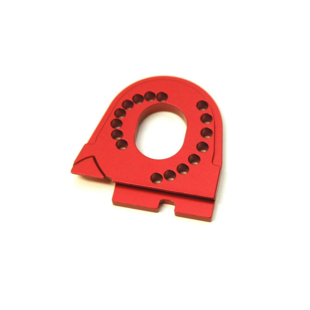 STRC Aluminum Motor Mount, Red: TRX-4, STRT8290R