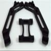Dhawk Racing Aluminum Wing Mount Set Black for Losi TLR 8ight 3.0 Buggy LOSA4435 view 2