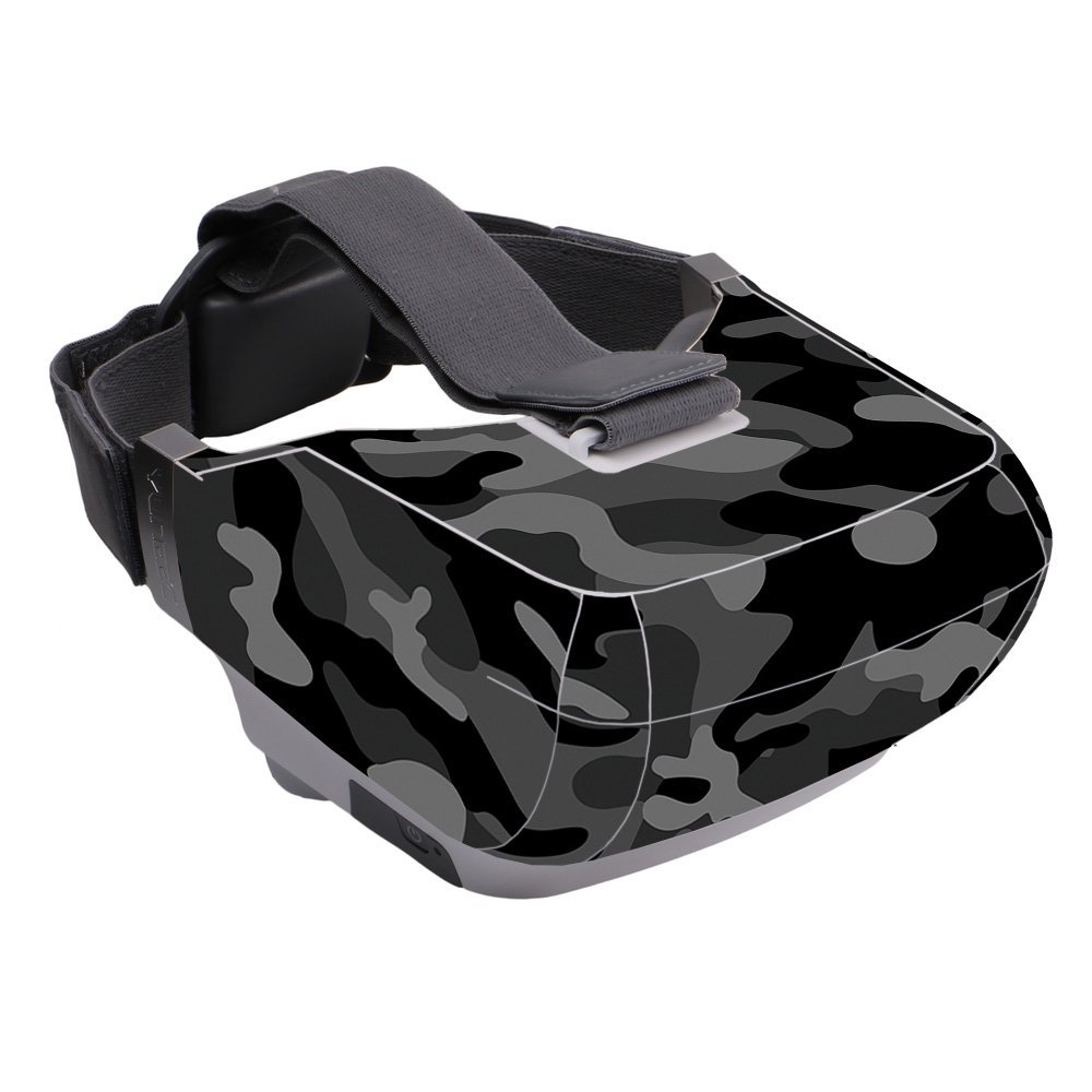 MightySkins Skin Compatible with Yuneec Skyview - Black Camo | Protective, Durable, and Unique Vinyl Decal wrap Cover | Easy to Apply, Remove, and Change Styles | Made in The USA