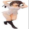 Aoshima Seiren: Hikari Tsuneki Shirt Ver. 1/8 Scale Figure view 1