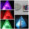 Gray White Teepee Tent with Poles, Floor, Pocket, LED Light, Flag Banner and Storage Bag, Play Tent, Play House, Kids Room Decor view 4