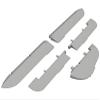 Eduard EDB648371 Brassin 1:48 - Fw 190A Control Surfaces Early kit, Various. view 1