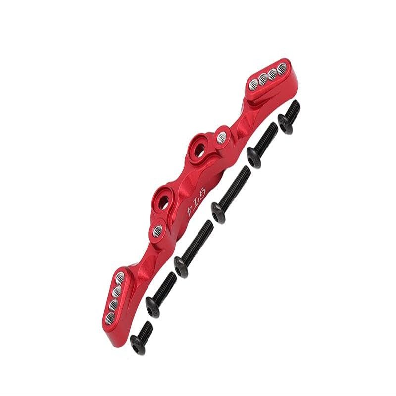 Aluminum Rear Shock Tower For 1/10 Traxxas Ford GT 4-Tec 2.0 83056-4/4-Tec 3.0 93054-4 - 1Pc Set Red