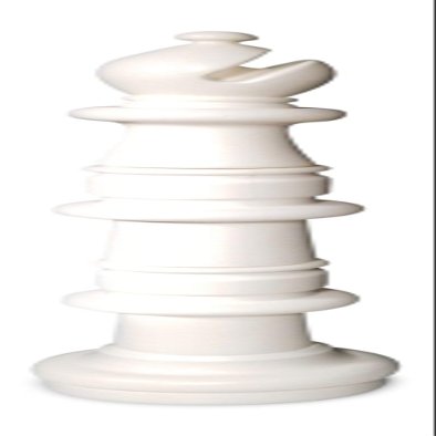 MegaChess Individual Chess Piece - Bishop - 45 inches Tall - White