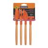 Tramontina 4-Piece Metal Gardening Set with Wooden Handle view 2