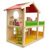 1 Bedroom Wooden Toy House 18.5 Inches view 4