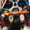 Aluminum Rear Shock Tower For 1/10 Traxxas Ford GT 4-Tec 2.0 83056-4/4-Tec 3.0 93054-4 - 1Pc Set Orange view 3