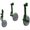 Eduard EDB648374 1:48-AeroL-29 Delfin Wheels Brassin kit, Various view 1