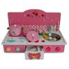 BestPysanky Wooden Pink Toy Kitchen Play Set 22 Inches view 3