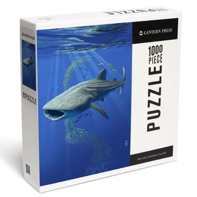 Whale Shark (1000 Piece Puzzle, Challenging Jigsaw Puzzle for Adults, Made in USA)