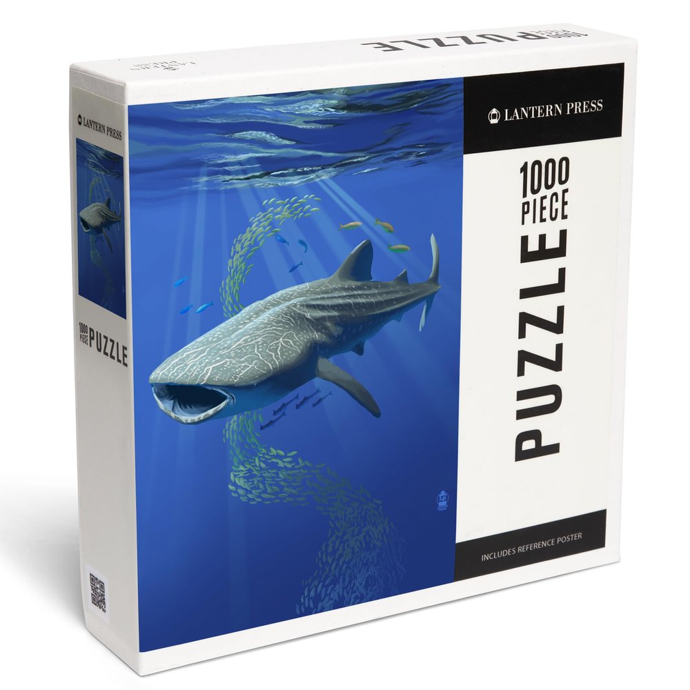 Whale Shark (1000 Piece Puzzle, Challenging Jigsaw Puzzle for Adults, Made in USA)