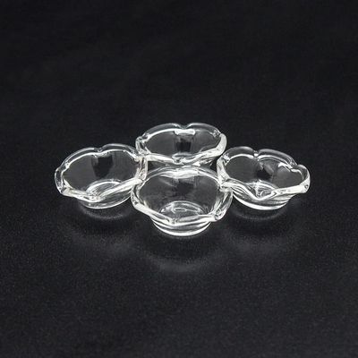Odoria 1/12 Miniature Glass Bowls 4Pcs Dollhouse Decoration Accessories, B