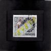 Tchotchke Stamp Art - Collectible Postage Stamp - Textile Worker view 1