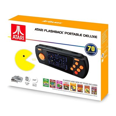 Atari Flashback Portable Deluxe built-in 70 Games SD Card slot Especial Edition