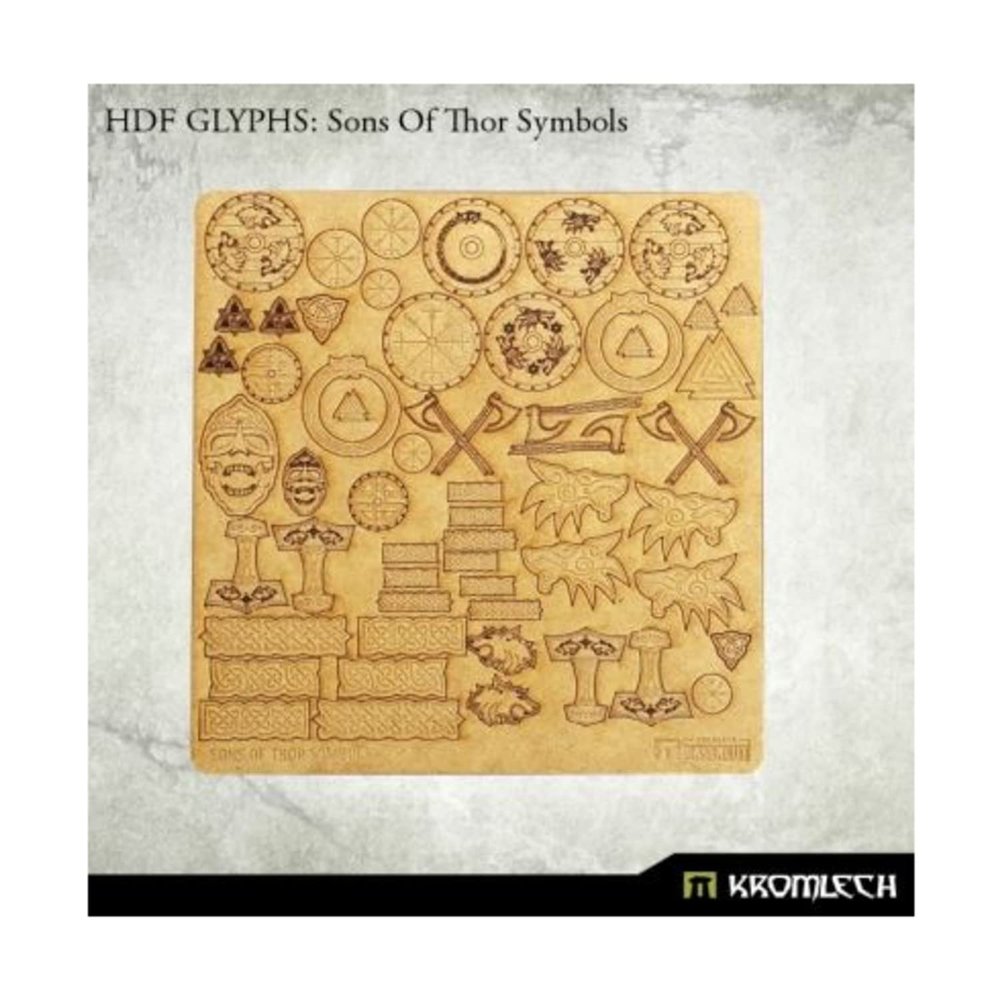 Kromlech HDF Glyphs - Sons of Thor Symbols