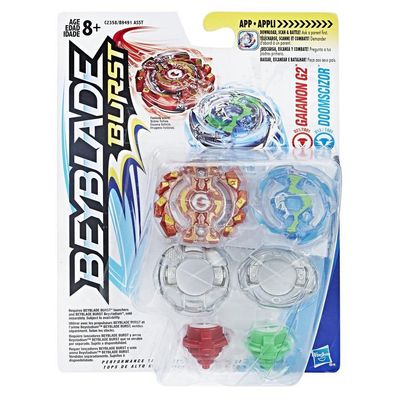 BEYBLADE Burst - Dual Pack - Gaianon G2 and Doomscizor (Dispatched from UK)