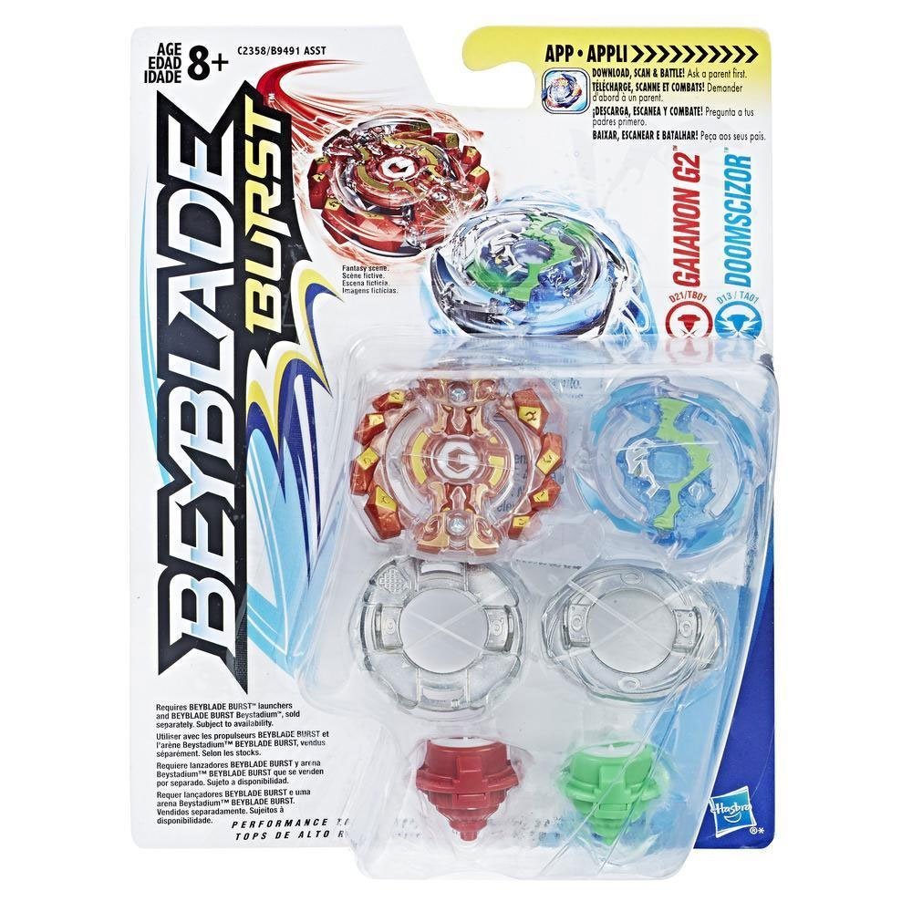 BEYBLADE Burst - Dual Pack - Gaianon G2 and Doomscizor (Dispatched from UK)