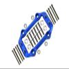 Aluminium Servo Mount for Arrma 1:8 KRATON 6S / Outcast 6S / Notorious 6S / KRATON 6S V5 / Notorious 6S V5 / 1:7 FIRETEAM 6S Upgrades - 1 Set Blue view 1