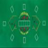 Texas Holdem Felt Layout - 36 x 72 Inch Size! view 1