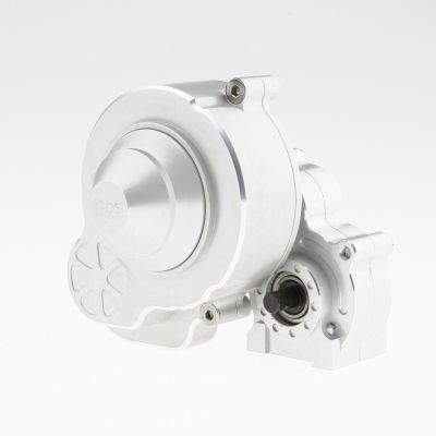GDS Racing Alloy Gearbox w/Gear Set for Axial SCX10  (2nd Gen.) (Silver)