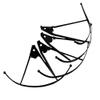 Hitec Multiplex Japan Hi-Tech LISHITOYS Liberty / Luminous for Rotor Blade Guard L6059W-09 view 1