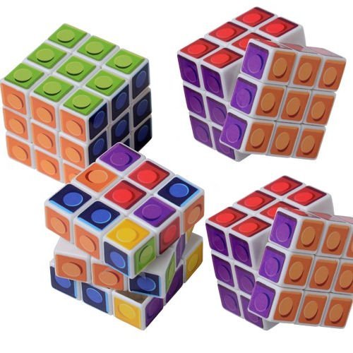 Block Mania Mini Cubes SET OF 4