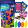 Izzy 'n' Dizzy Medium Dreidels Assorted Colors with Classic Chanukah Spinning Draidel Game, Gift and Prize - Bulk (Pack of 30) view 1
