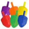 Izzy 'n' Dizzy Medium Dreidels Assorted Colors with Classic Chanukah Spinning Draidel Game, Gift and Prize - Bulk (Pack of 30) view 4