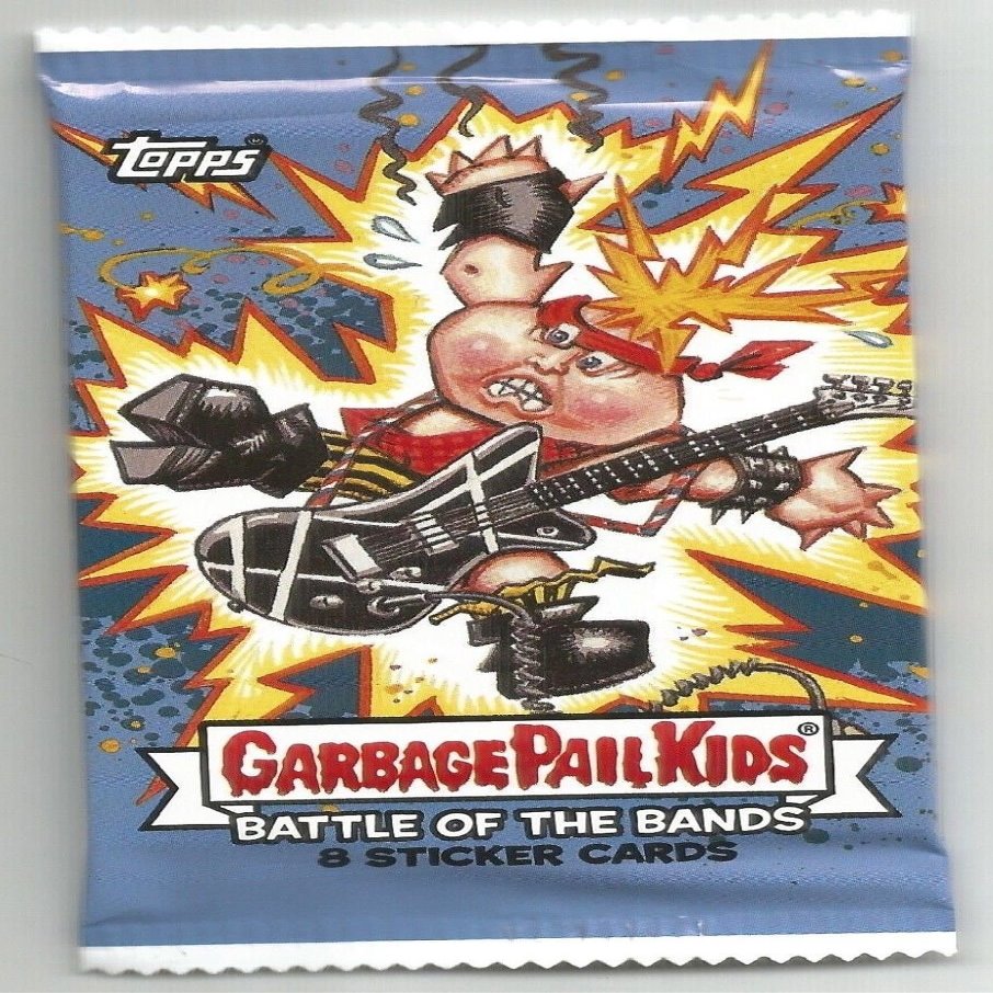 Garbage Pail Kids 2017 Topps Battle of The Bands Pack - 1 Pack of 8 Trading Cards