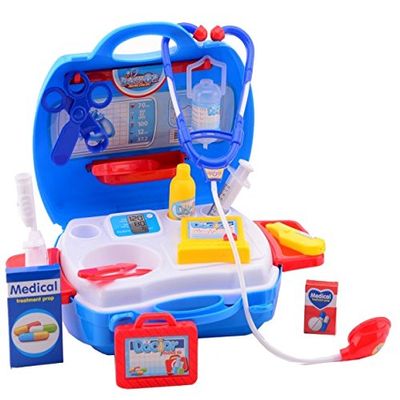 Johntoy 27581 Doctor's Case 20 Pieces Multi-Coloured