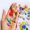 TomToy Double-Sided I Spy Trinkets for I Spy Bag, I Spy Bottle, Mixed Miniatures, Small Buttons, Beads, Charms and Objects, 1-3cm, Set of 100 trinkets view 2