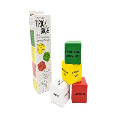 We R Fun Jortner's Trick Dice for Skateboarders - Advanced Version